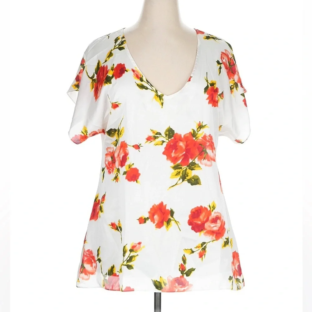 Show Me Your MuMu Kylie mini dress Rosa Bonita floral pattern NEW - Picture 2 of 7